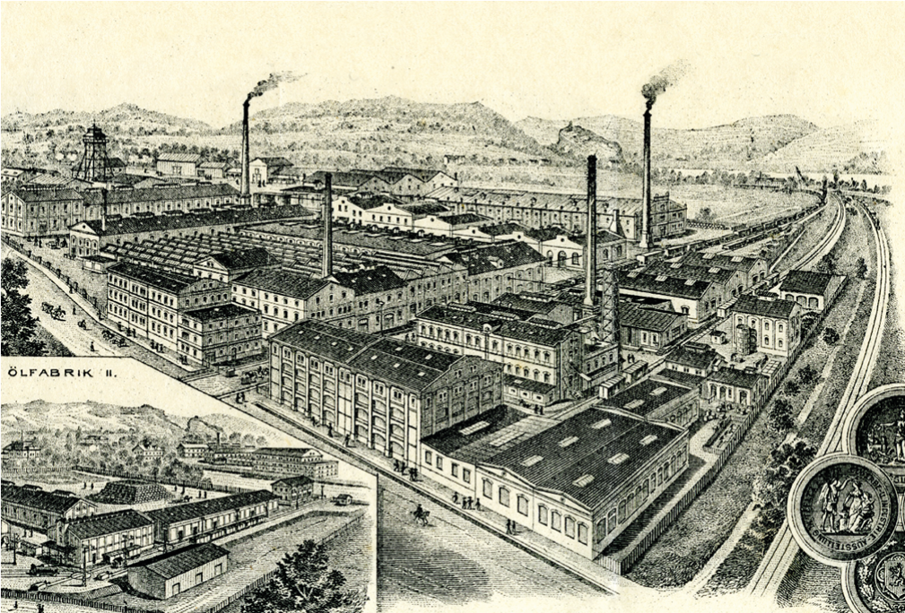 Georg Schicht AG in Ústí nad Labem (Aussig)