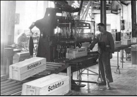 Georg Schicht AG in Ústí nad Labem (Aussig) factory