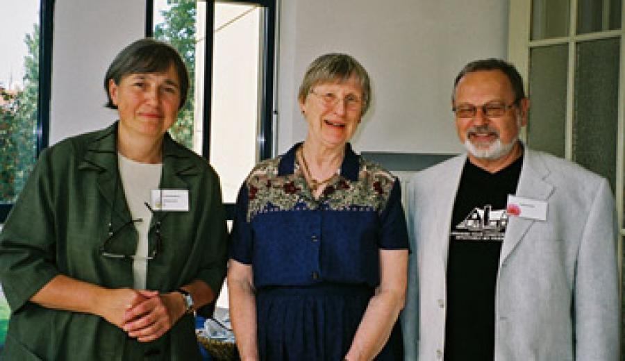  Dr. Lenka Matusikova, Dottie Speidel and Dr. Vladimir Karfik