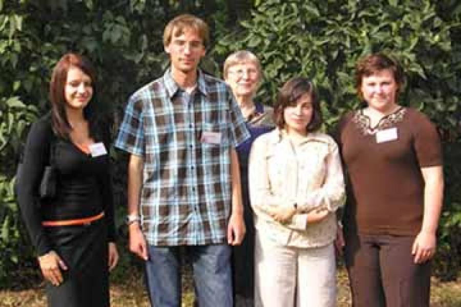 Sona Svancarova, Michal Morawetz, Dottie Speidel, Klara Borovcova and Lenka Vomackova