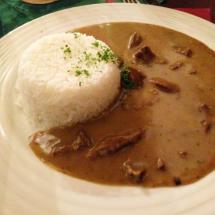 bowl of goulash